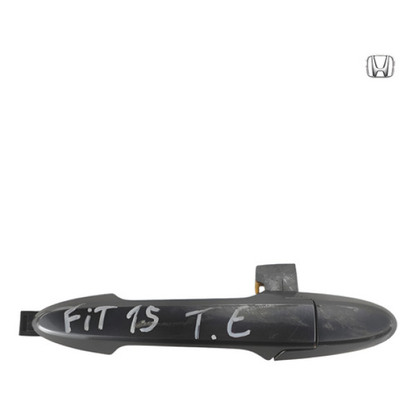 Puxador Macaneta Externa Traseira Esquerda Honda Fit 2015 Traseira