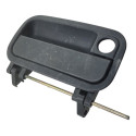Macaneta Externa Porta Dianteira Vectra Corsa 1992 1994 Preto Dianteira