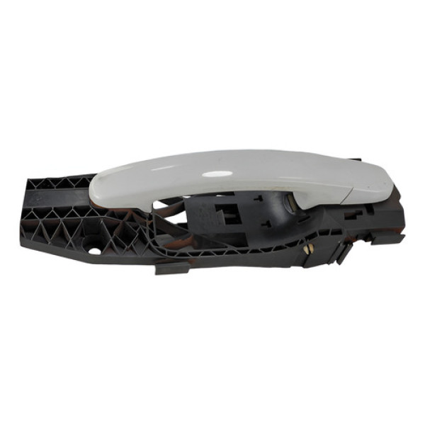 Macaneta Externa Dianteiro Esquerdo Volkswagen Amarok 2016 Branco Dianteira/traseira