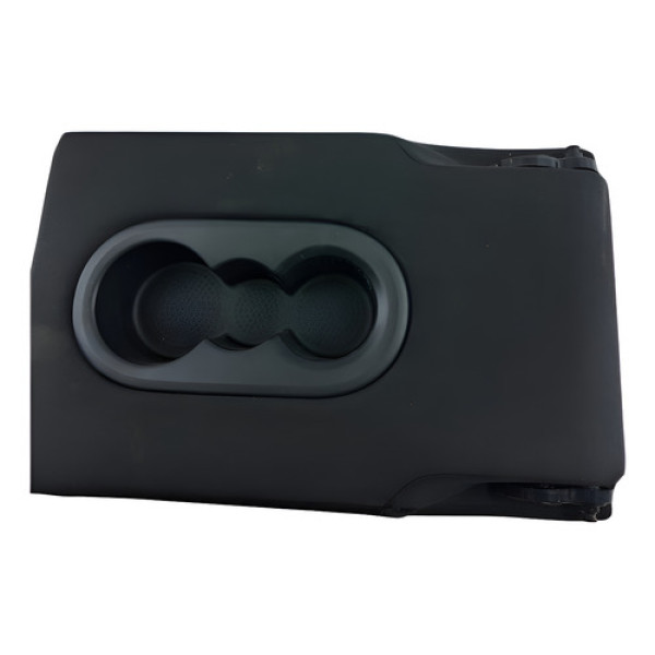 Apoio Braco Banco Traseiro Porta Copos Volkswagen Golf 2015 Preto