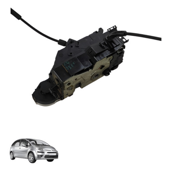 Fechadura Eletrica Dianteira Direita C4 Picasso 2011 Preto