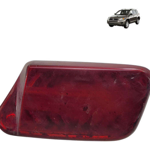 Lanterna Tampa Traseira Esquerdo Toyota Rav4 2008 2012 Ambos Lados Vermelho