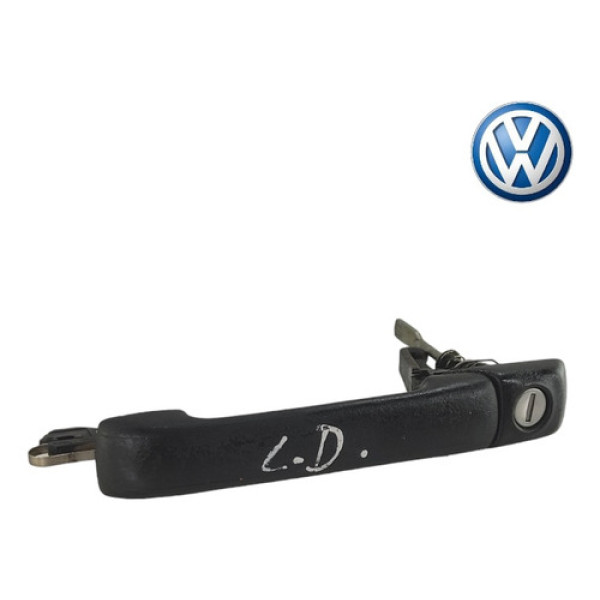 Macaneta Porta Cilindro Fechadura Vw Gol 97 05 Ld Dir Extern