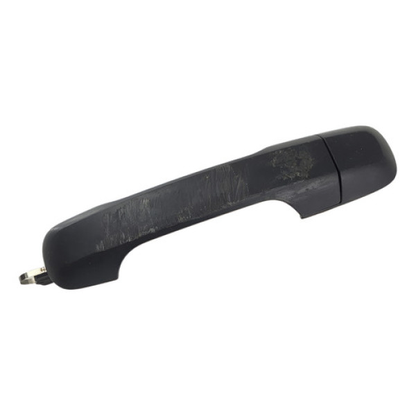 Macaneta Externa Porta Dianteira Direita Ecosport 2010 Preto