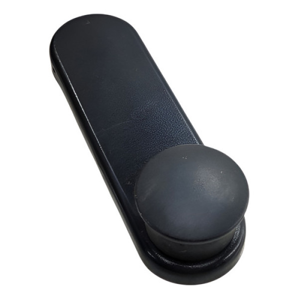 Manivela Vidro Dianteiro Esquerdo Fiat Uno 2005 2008 Preto