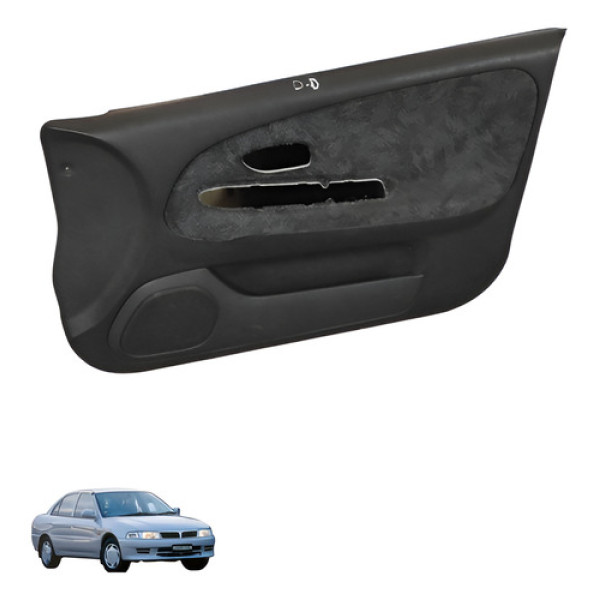 Forro Porta Dianteira Direito Mitsubishi Lancer 1997 Usado Preto