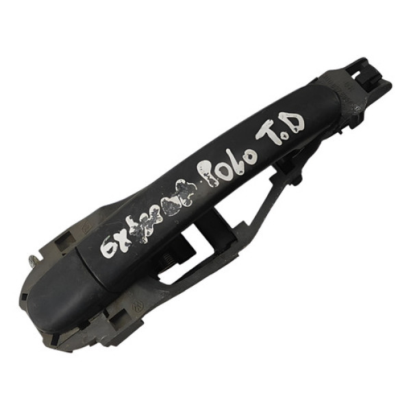 Macaneta Externa Traseira Direita Volkswagen Bora 2010 Preto