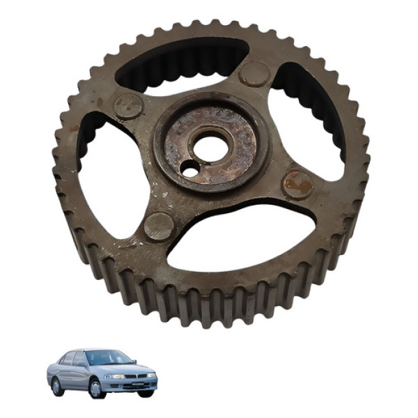 Polia Virabrequim Motor Mitsubishi Lancer 1997 2000