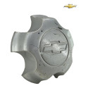Calota Miolo Central Roda Chevrolet Blazer 1997 2003 Prateado