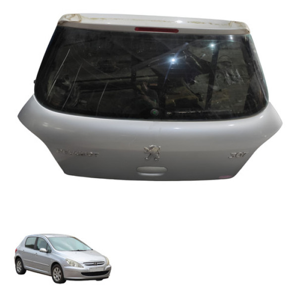 Tampa Traseira Peugeot 307 2.0 16v 2005 2006 Cinza