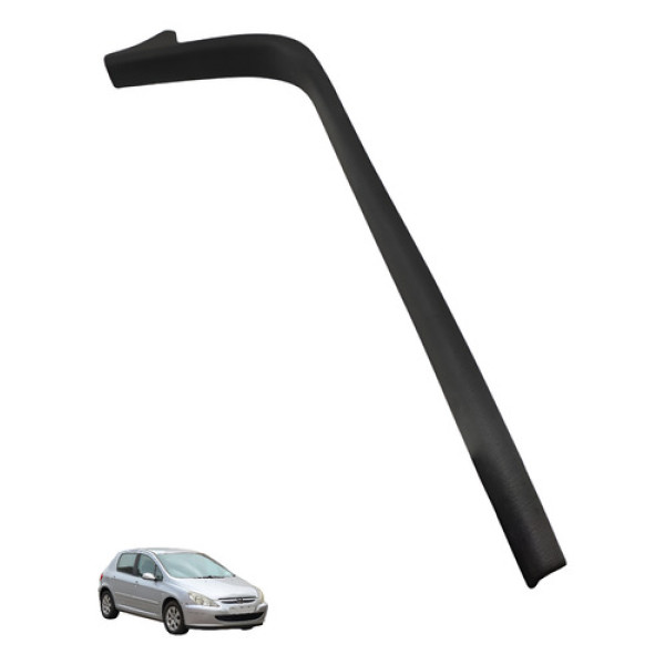 Soleira Porta Dianteira Esquerdo Peugeot 307 2005 2006 Preto