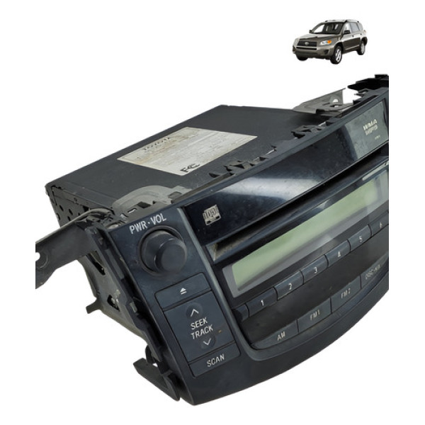 Central Multimídia Painel Toyota Rav4 2008 2012 Preto