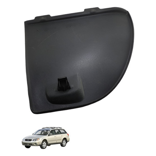 Tampa Acabamento Lateral Porta Malas Outback 2006 Preto