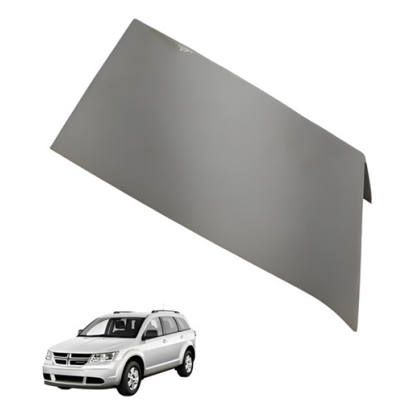 Moldura Forro Porta Traseira Esquerda Journey 2010 Bege