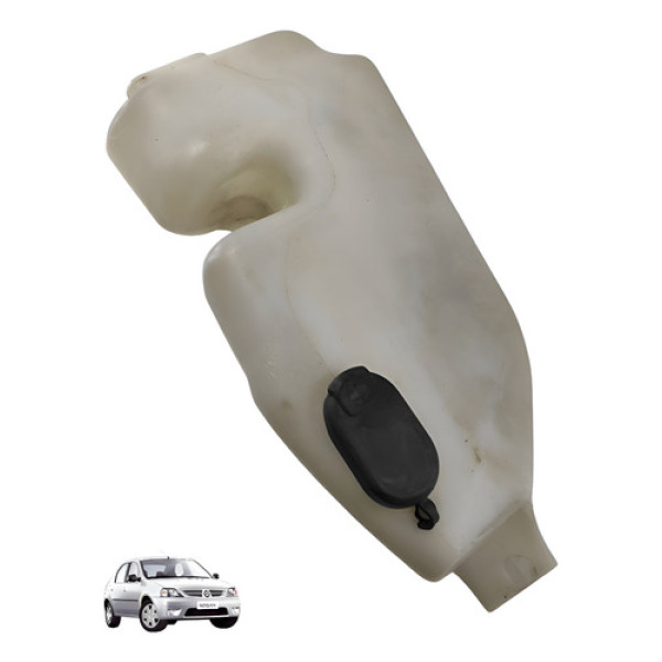 Reservatorio Agua Limpador Parabrisa Renault Logan 2010 2011 Preto