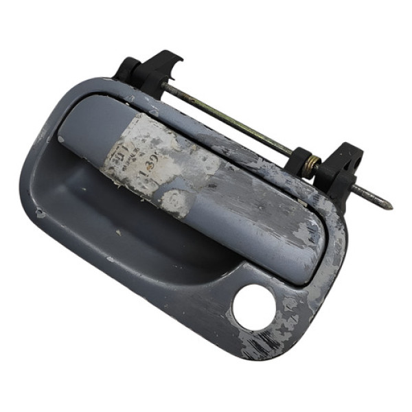 Macaneta Externa Porta Dianteita Direita Vectra 1997 2005 Preto Dianteira