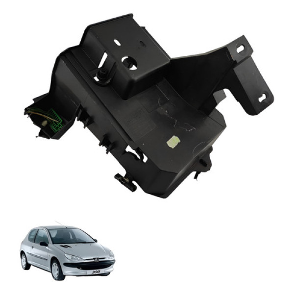Suporte Caixa Fusíveis Peugeot 1.0 206 207 2006 2007