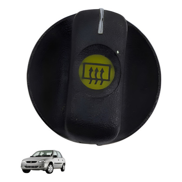 Botao Interruptor Ventilador Desembacador Gm Corsa 1998 2006