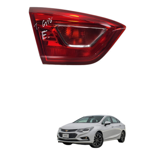 Lanterna Traseira Esquerda Chevrolet Cruze 2016 2019 Usado Esquerdo Vermelho