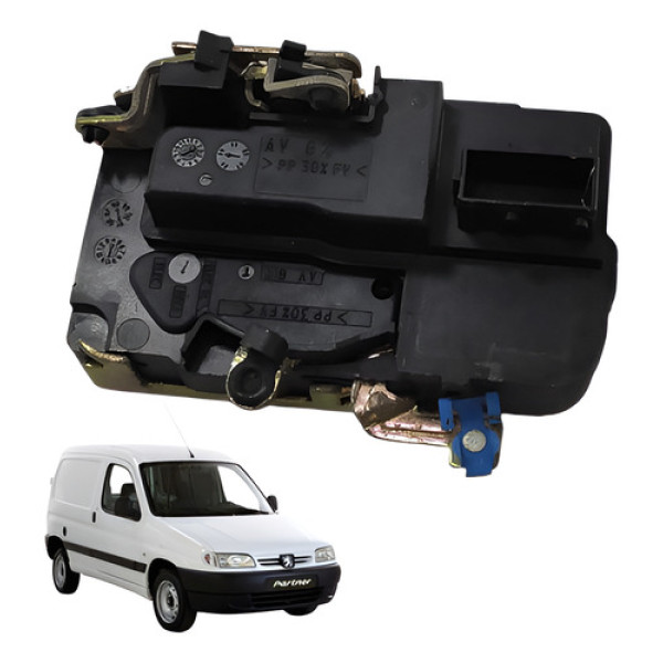 Fechadura Porta Esquerda Peugeot Partner 1999 2001