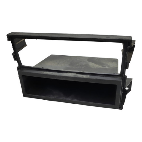 Moldura Rádio Chevrolet Corsa Meriva Montana 2006 2015 Preto