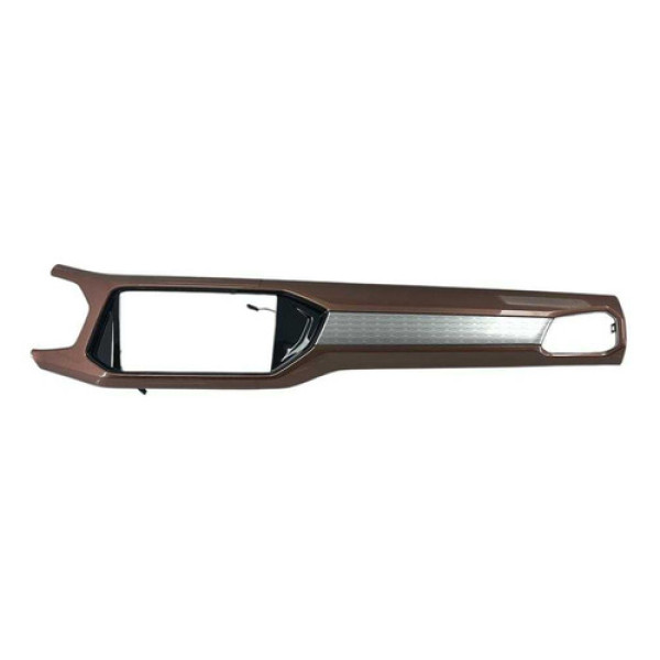 Acabamento Painel Central Volkswagen  Tcross 2020 2021 Preto