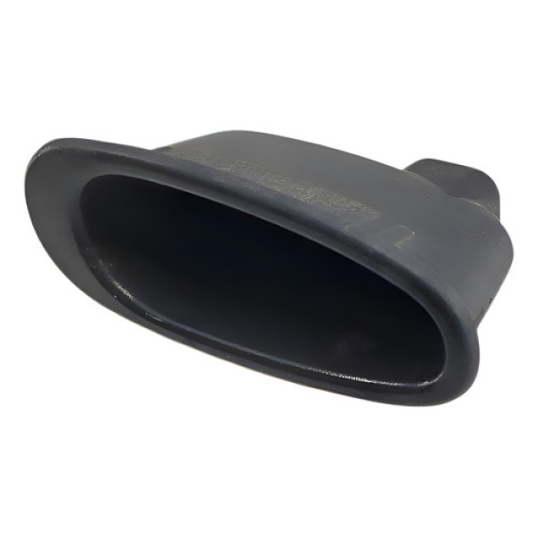 Moldura Puxador Interno Esquerdo Renault Clio 2000 2010 Preto