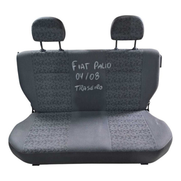 Bancos Encosto Traseiro Fiat Palio 2004 2008 Preto