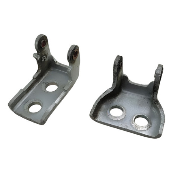 Par Dobradica Porta Traseira Direita Peugeot 408 2011 Dianteira Direita Prata