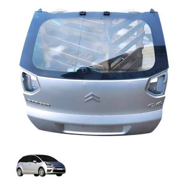 Tampa Traseira Citroen C4 Picasso 2010 2011 Preto