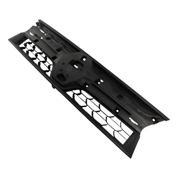 Grade Frontal Radiador Renault Duster Oroch 2023 Preto Fosco