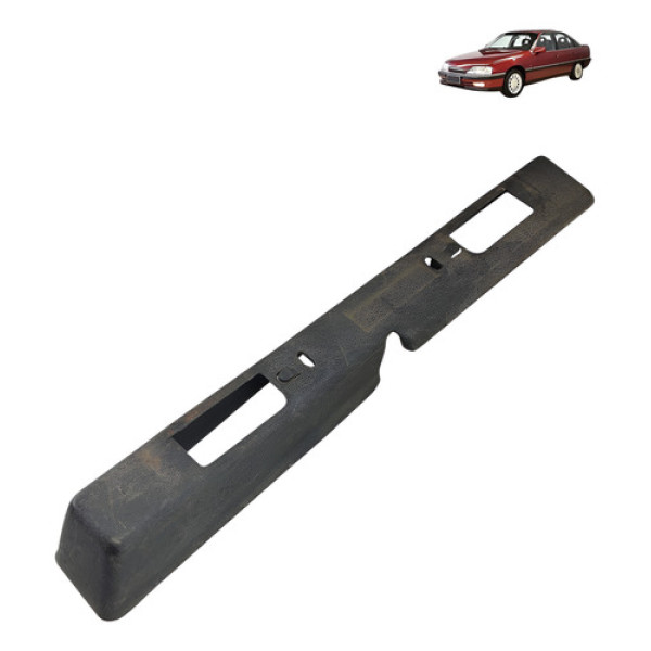 Moldura Banco Acabamento Trilho Esquerdo Omega 1992 1993 Preto