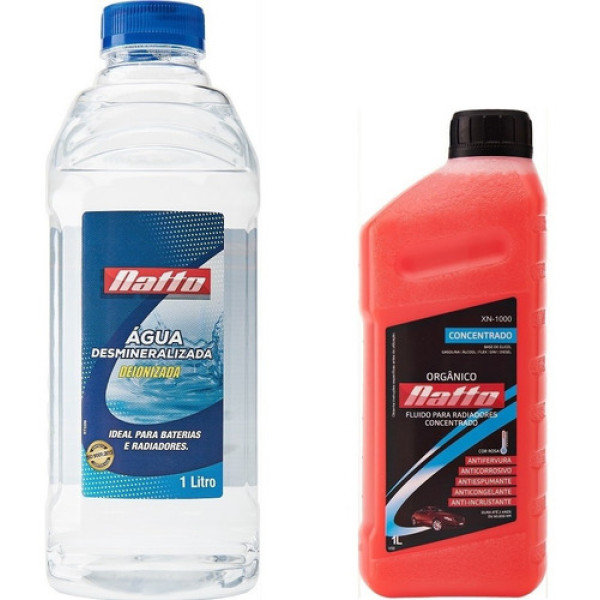 Fluido Radiador Concentrado + Água Desmineralizada