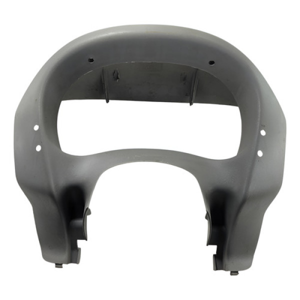 Moldura Painel Acabamento Velocímetro Fiat Doblo 2001 2010 - Cinza-escuro