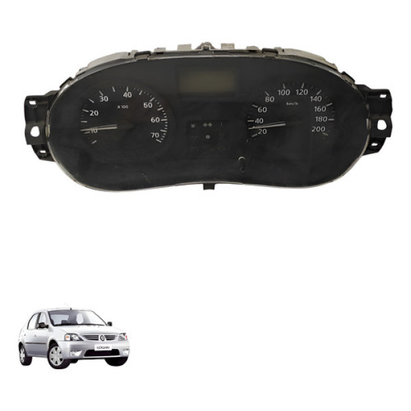 Moldura Painel Instrumento Renault Logan 1.0 16v 2010 2011