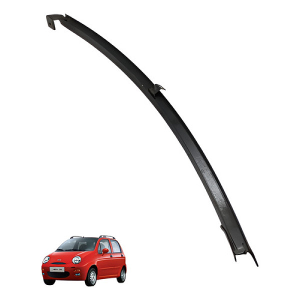 Guia Canaleta Vidro Traseiro Direito Chey Qq 2010 2012 Preto