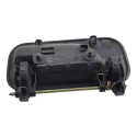 Macaneta Externa Porta Traseira Esquerda Vectra 1997 2005 Preto Traseira