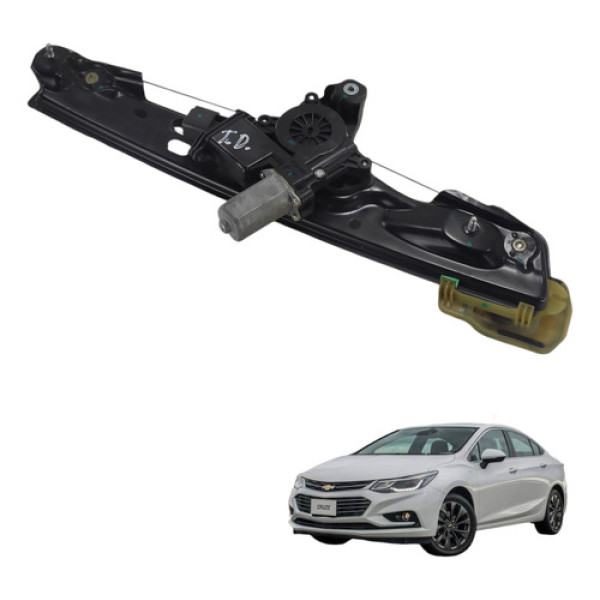 Maquina Vidro Traseiro Direito Chevrolet Cruze 2017