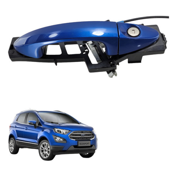 Macaneta Externa Dianteira Esquerda Ford Ecosport 2016 2021 Dianteira