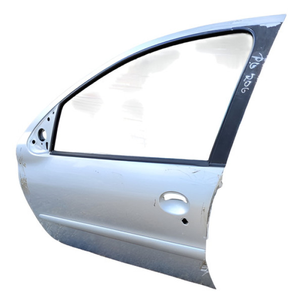 Dobradica Porta Dinteira Esquerda Peugeout 206 2008 2010 Dianteira Esquerda Branco