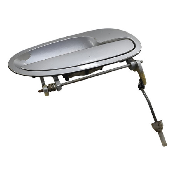 Macaneta Porta Traseira Esquerda Gm Omega 2000 2005 Cinza Traseira