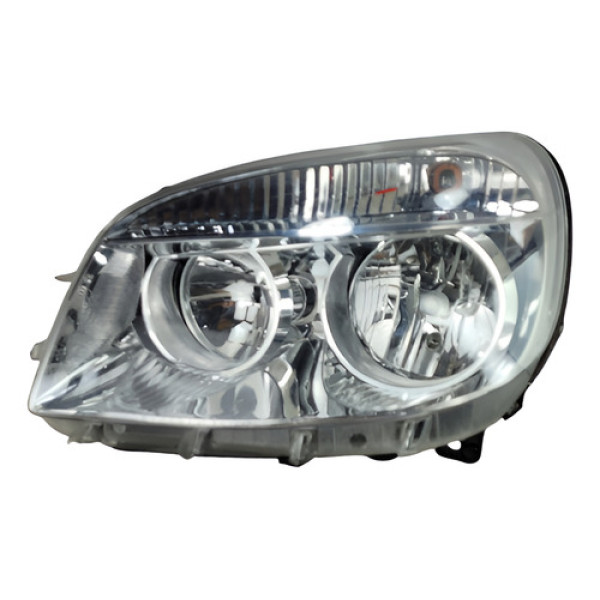 Farol Fiat Doblo Adventure Cromado Esquerdo  2010  2019 Esquerdo/motorista