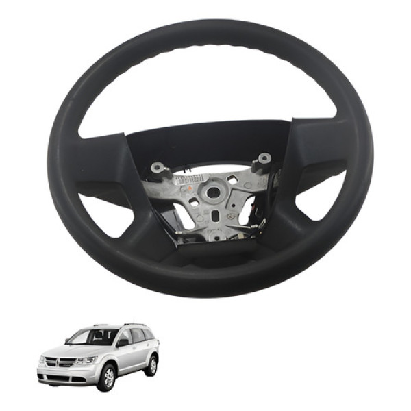 Volante Direcao Multifuncional Dodge Journey 2010 2011 Preto