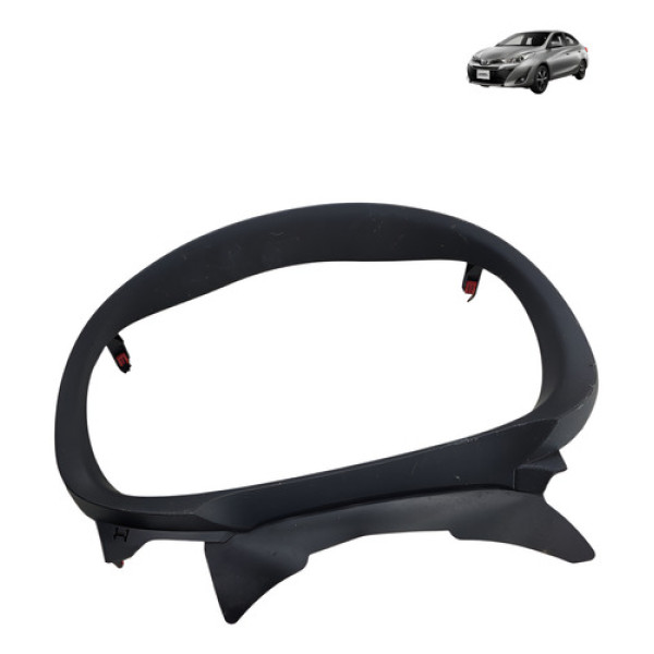 Moldura Acabamento Painel Intrumentos Yaris 2019 2020 Preto