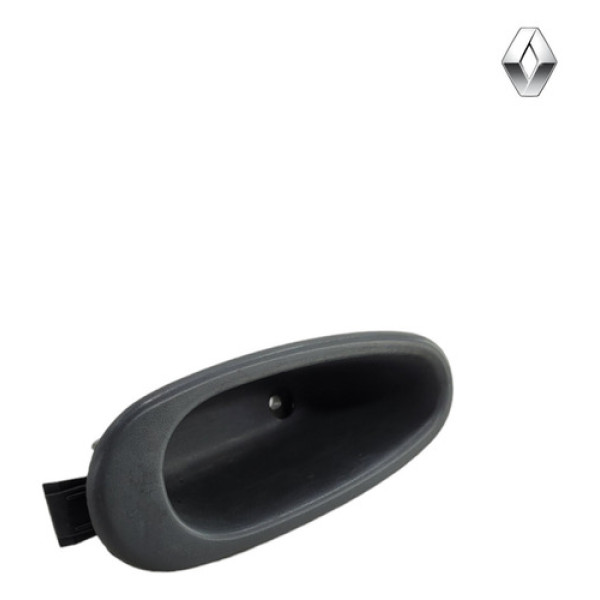 Moldura Puxador Porta Interno Renault Clio 00 03 Esquerdo