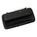 Macaneta Externa Porta Traseira Direita Gm S10 1995 2011 Preto