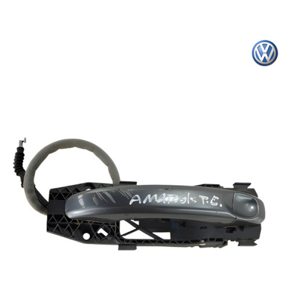 Macaneta Externa Traseira Esquerda Volkswagen Amarok 2018 Traseira