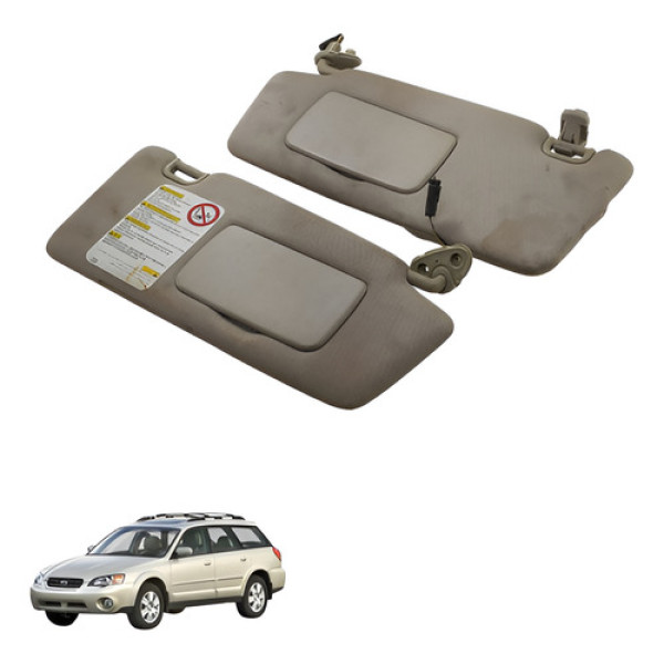 Par Quebra Parasol Sol Subaru Outback 2006 2007