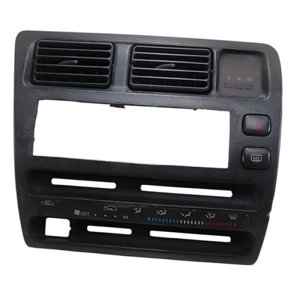Moldura Painel Radio Difusor Ar Toyota Corolla 1993 1997 Preto