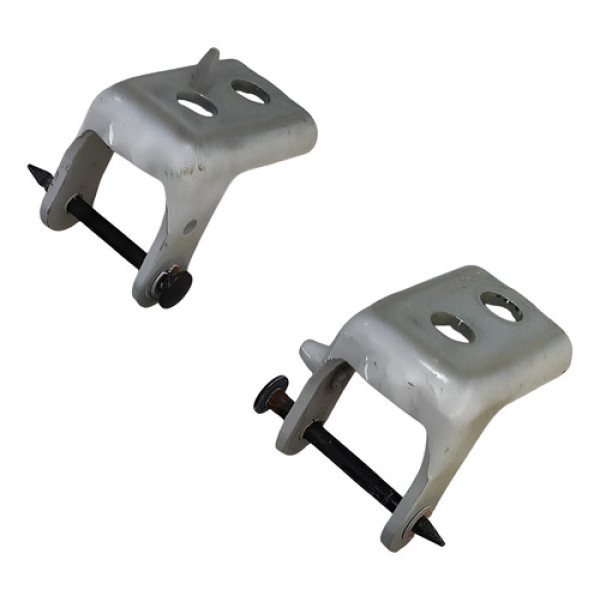 Par Dobradica Porta Traseira Direita 2008 Peugeot  2016 Traseira Direita Branco